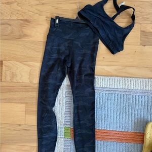 Vuori Elevation Leggings and Bra set